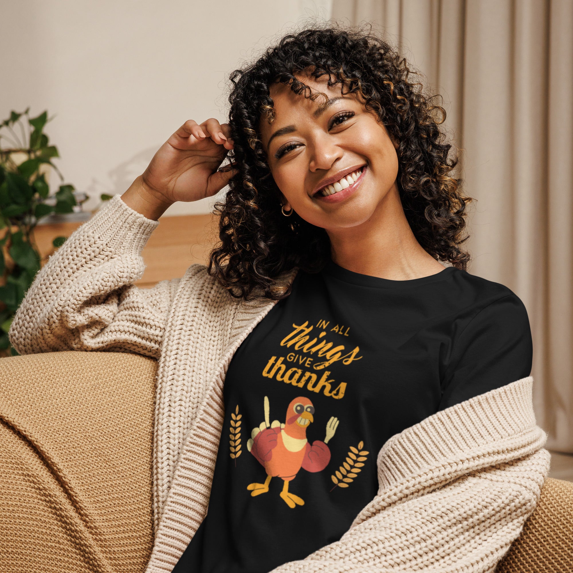 Women's Thanksgiving Relaxed T-Shirt