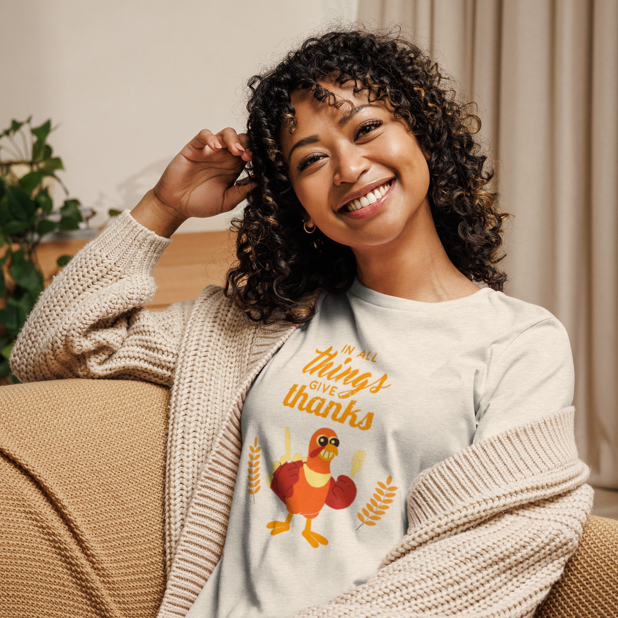 Women's Thanksgiving Relaxed T-Shirt