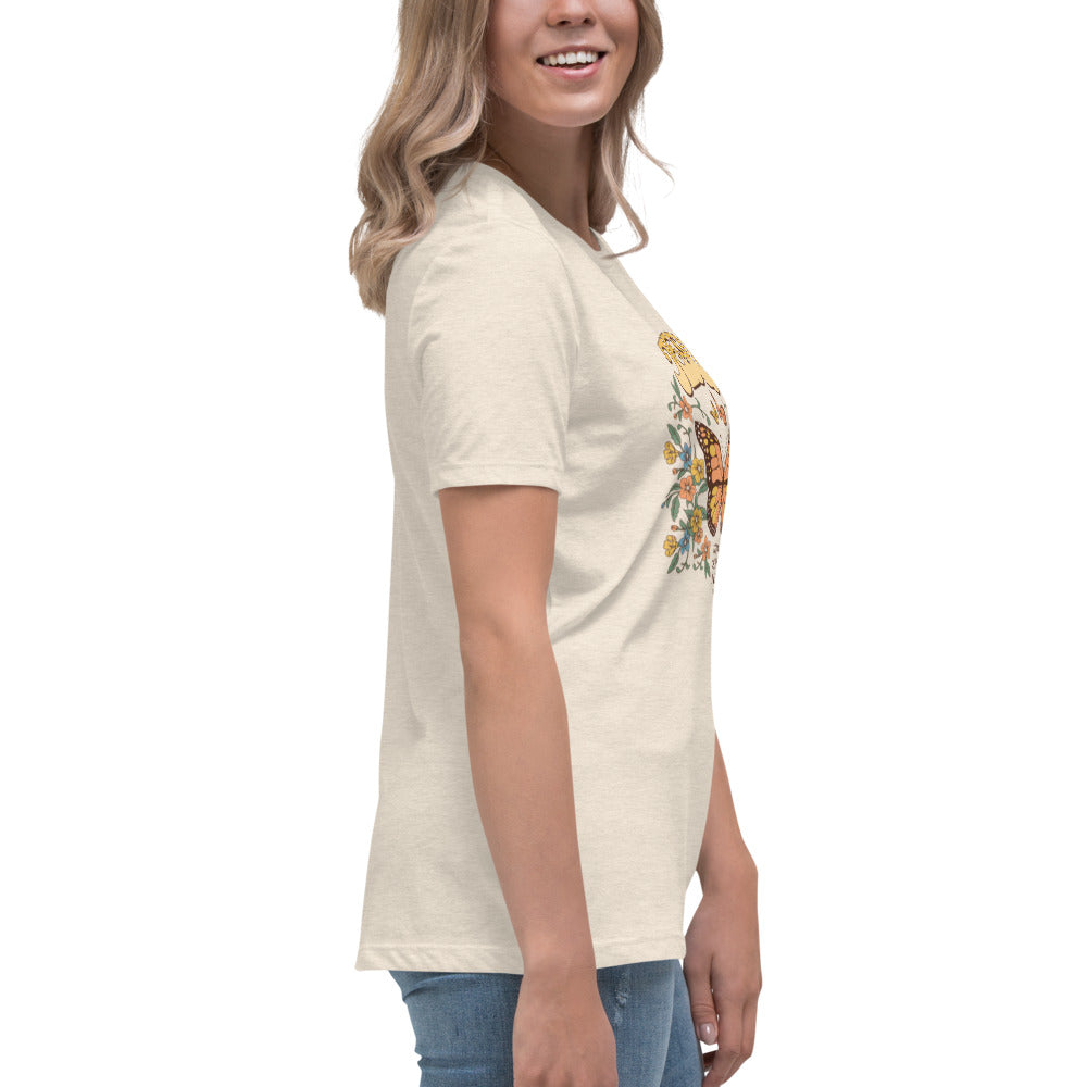 Women's "Jesus is life" Relaxed T-Shirt